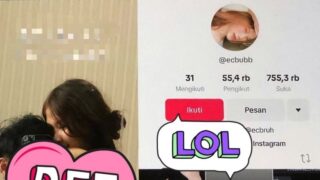 viral ecbubb tiktoker blunder pamer toketnya